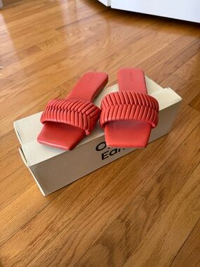 Open edit Braided Strap Slide Sandals